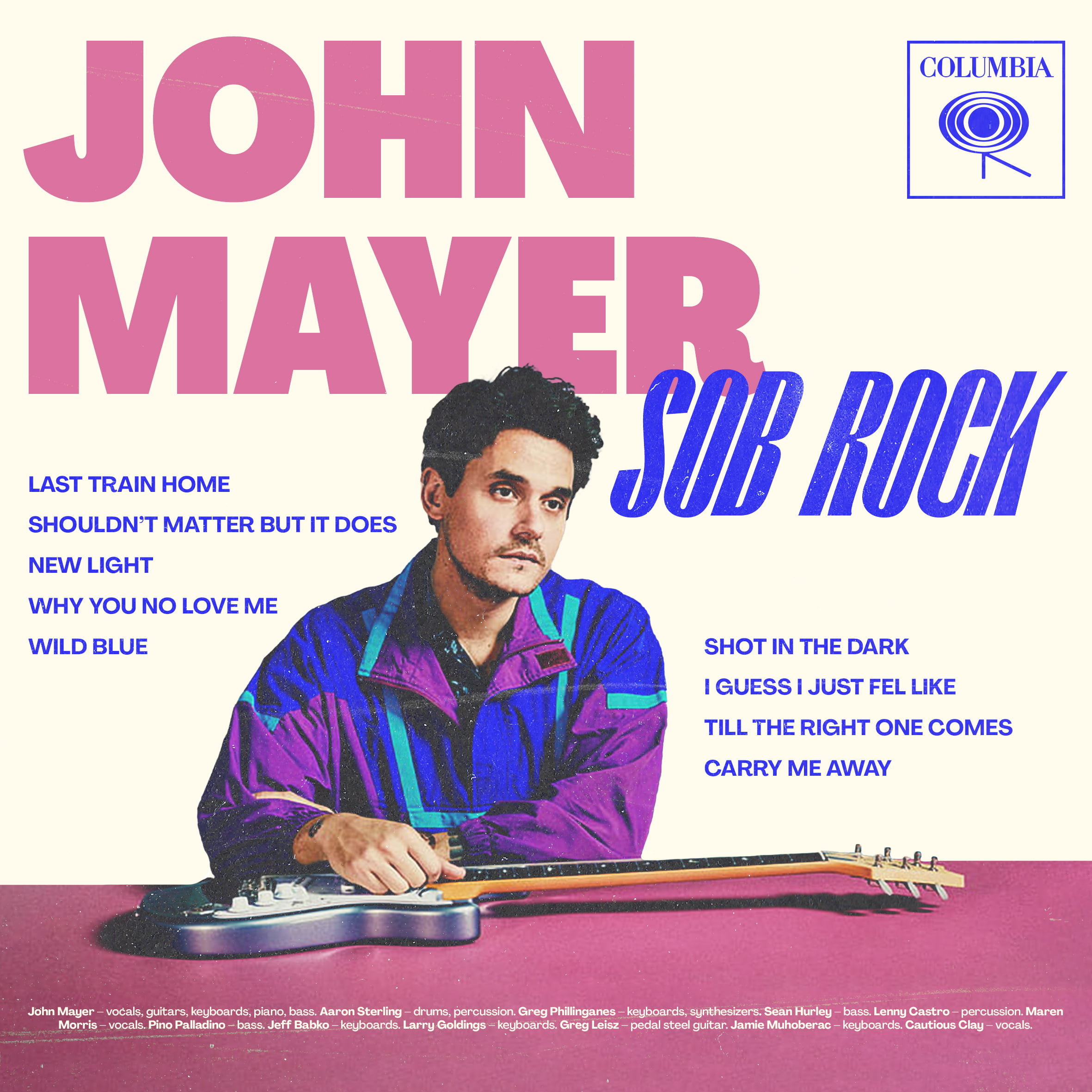 Portada de disco de vinilo Sob Rock, John Mayer